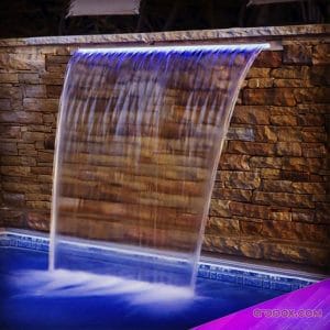 نازل پرده اب